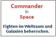 Online Spiele Lk. Oberspreewald-Lausitz - Sci-Fi - Commander in Space